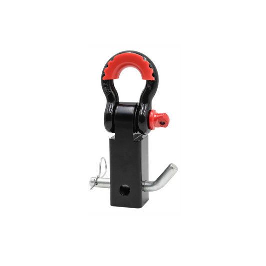 RECEPTOR DE ENGANCHE 2IN CON GRILLETE FORJADO CON AISLADOR 3/4