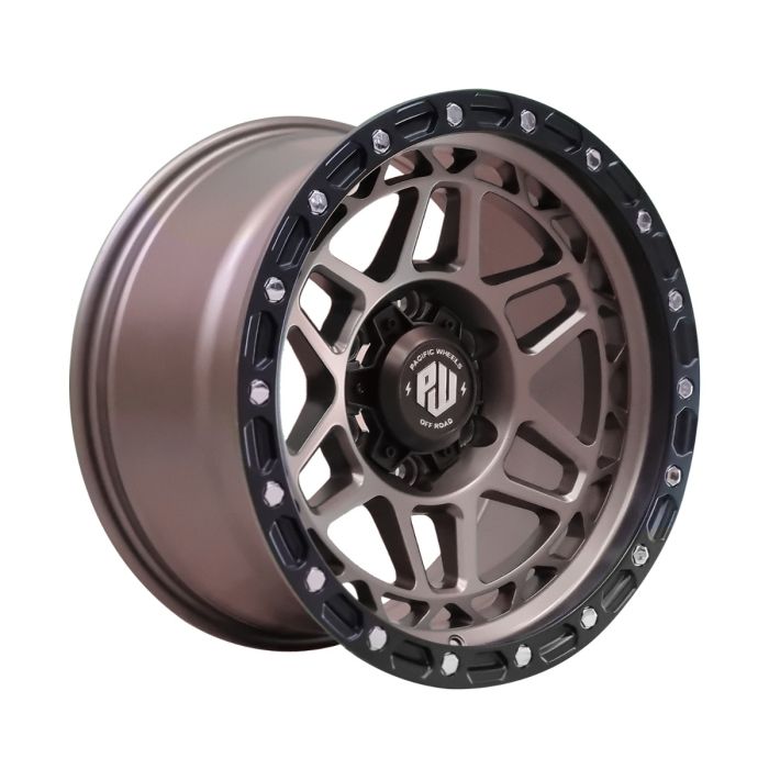 17x9 6X139 Et0 BEAST MBRNZ-LB - Juego de 4 unidades