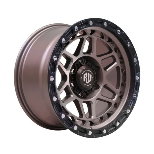 17x9 6X139 Et0 BEAST MBRNZ-LB - Juego de 4 unidades