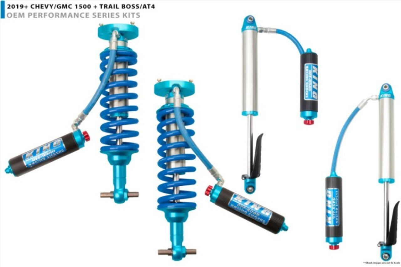 KIT DE SUSPENSION KING 2.5″ AJUSTABLE / CHEVROLET SILVERADO TRAIL BOSS (19+)