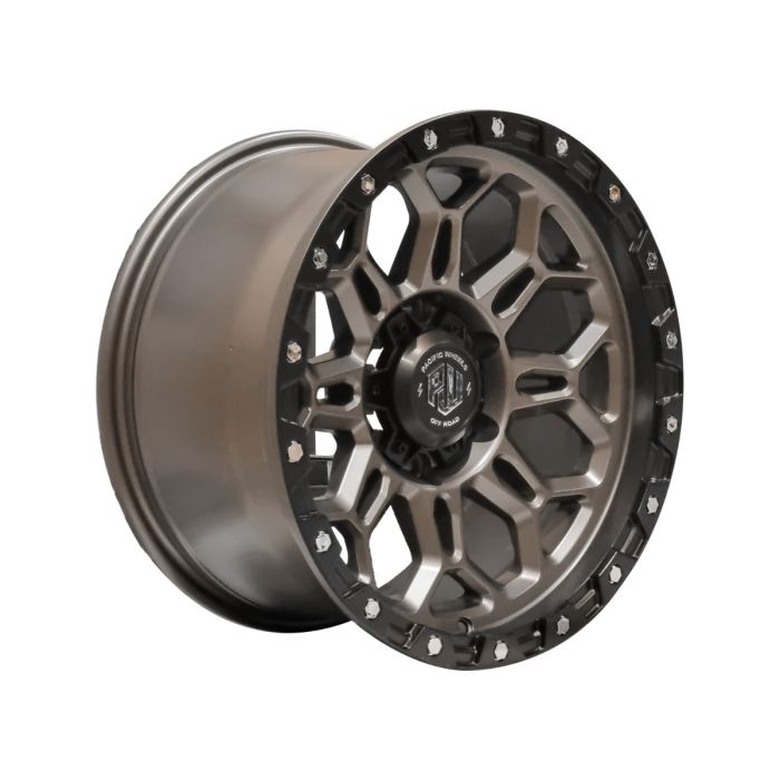 17x9 6X139 Et0 FOX MBRNZ-LB - Juego de 4 unidades
