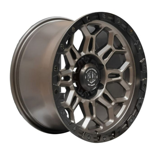 17x9 6X114 Et0 FOX MBrnz-LMB-BR - Juego de 4 unidades