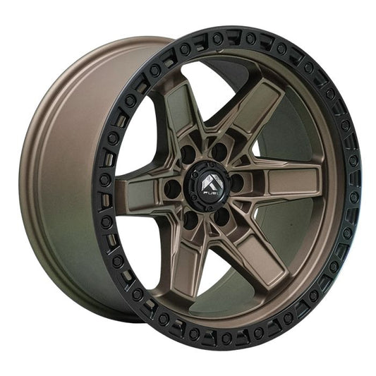 17x9 6X114 Et-5 KICKER6 MBRNZ-LMB - Juego de 4 unidades