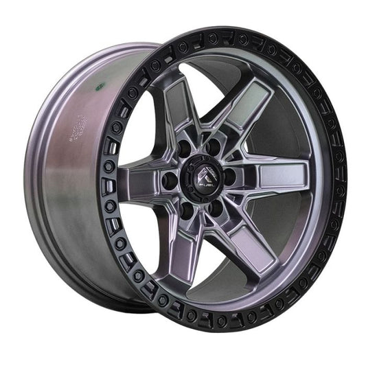 17x9 6X130 Et-12 KICKER6 MG-LMB - Juego de 4 unidades