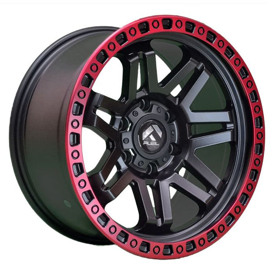 18x9 6X139 Et0 SYNDACATE MB-LRED-BR - Juego de 4 unidades