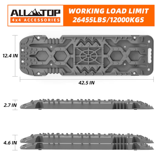 RAMPA DE AUTORESCATE FUNCIÓN PALA Y BASE HILIFT (GRIS)
