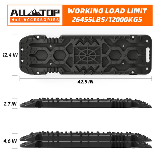 RAMPA DE AUTORESCATE FUNCIÓN PALA Y BASE HILIFT (NEGRO)
