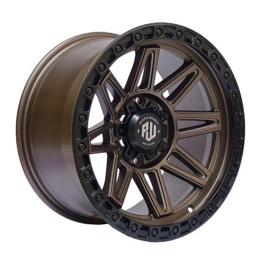 17x9 6X139 Et0 TRANTOR MBrnz-LMB - Juego de 4 unidades